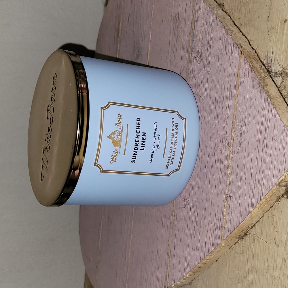 White Barn Candle Sundrenched Linen